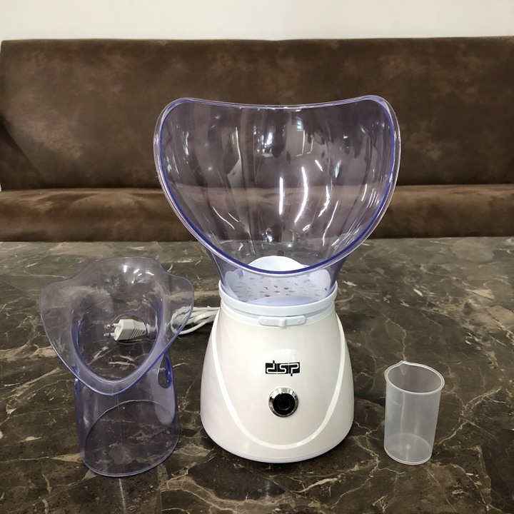 Máy xông mặt xông mũi thư giãn bằng hơi nước DSP 70011 dung tích bình chứa 60ml, thiết kế điều chỉnh lượng hơi dễ dàng- Hàng chính hãng
