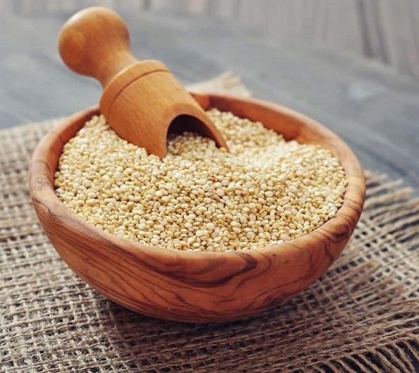 Hạt diêm mạch (quinoa) trắng Sức Khỏe Xanh - Nhập khẩu Peru Nam Mỹ chính hãng