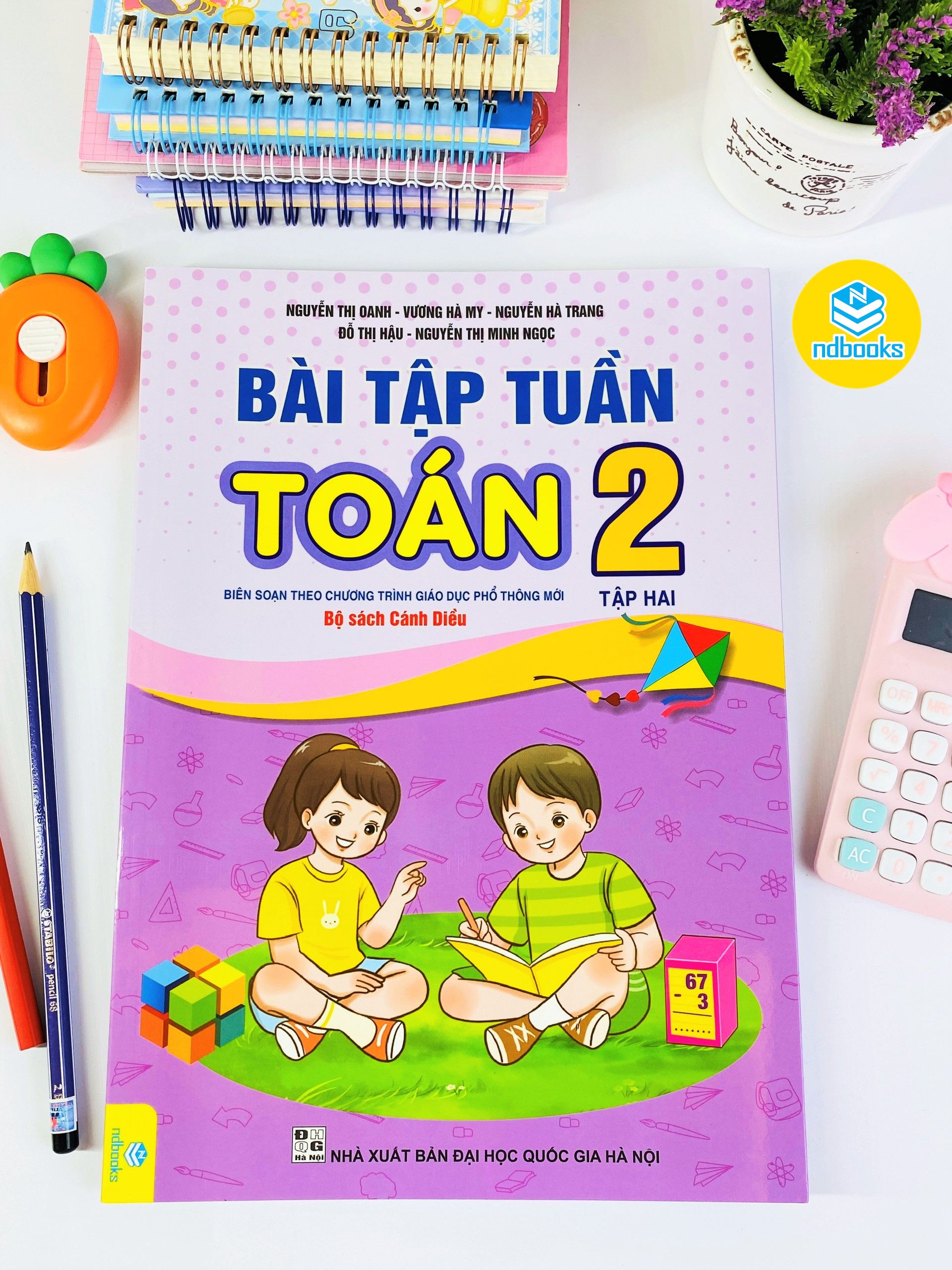 Sách - Bài Tập Tuần Toán 2 - Biên soạn theo chương trình GDPT mới - Cánh Diều - ndbooks
