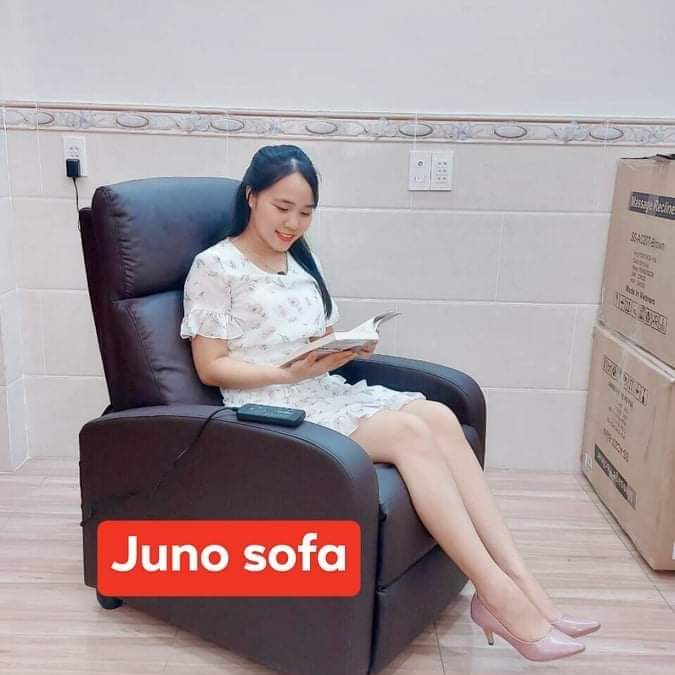 Ghế thư giãn có chức năng massge Juno Sofa 8 chế độ ngã 160 độ