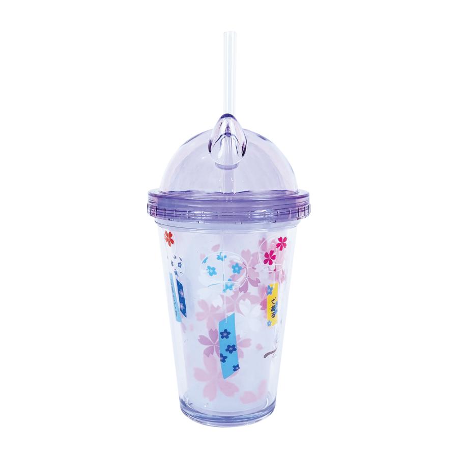 Ly Nhựa Clever Cup Happy Cat Tím  CLEVERHIPPO PCUP07/PURPLE