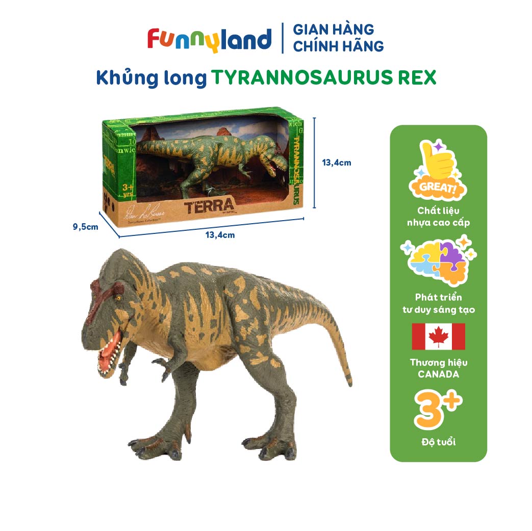 Đồ chơi mô hình động vật Khủng long TYRANNOSAURUS REX