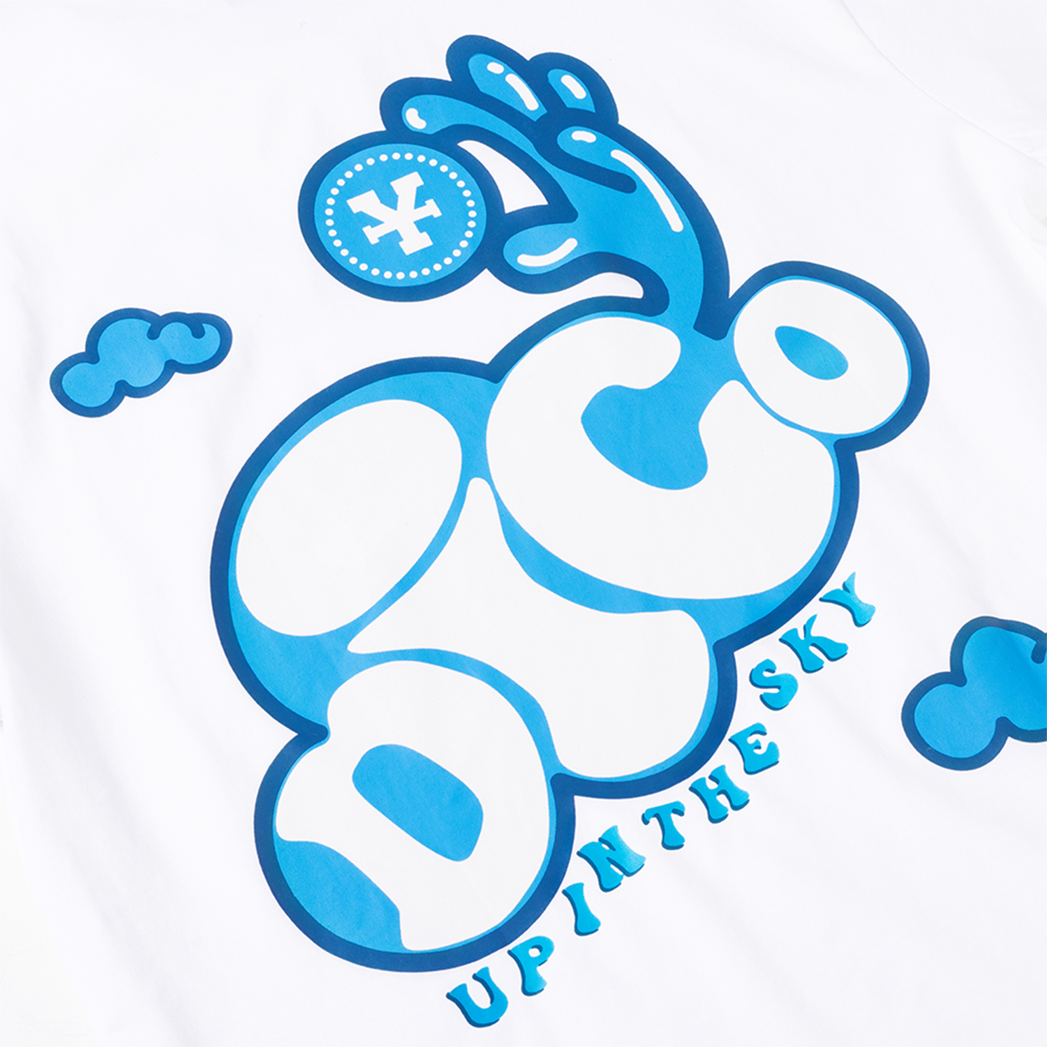 DirtyCoins Áo thun Up In The Sky T-shirt - White