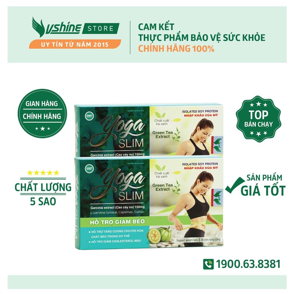 Viên uống lấy lại vóc dáng và giảm cholesterol Yoga Slim Vshine