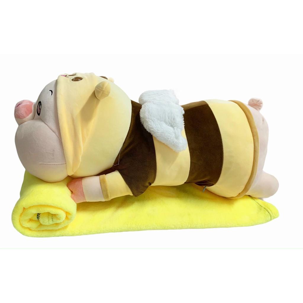 Gấu Bông Heo Ong ,Heo Bông Cosplay Ong Vàng