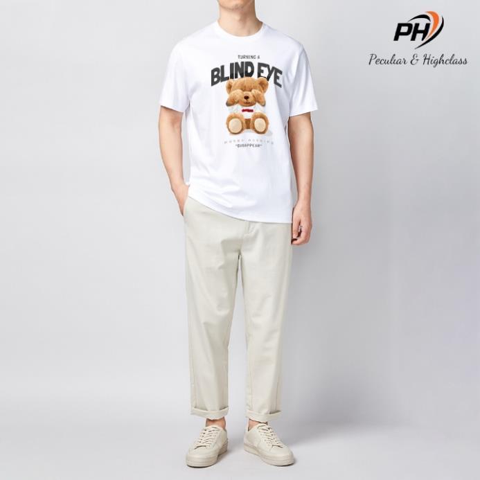 Áo thun nam BLIND EYE cổ tròn ngắn tay chất cotton mềm mại thoáng mát-PHSHOP204