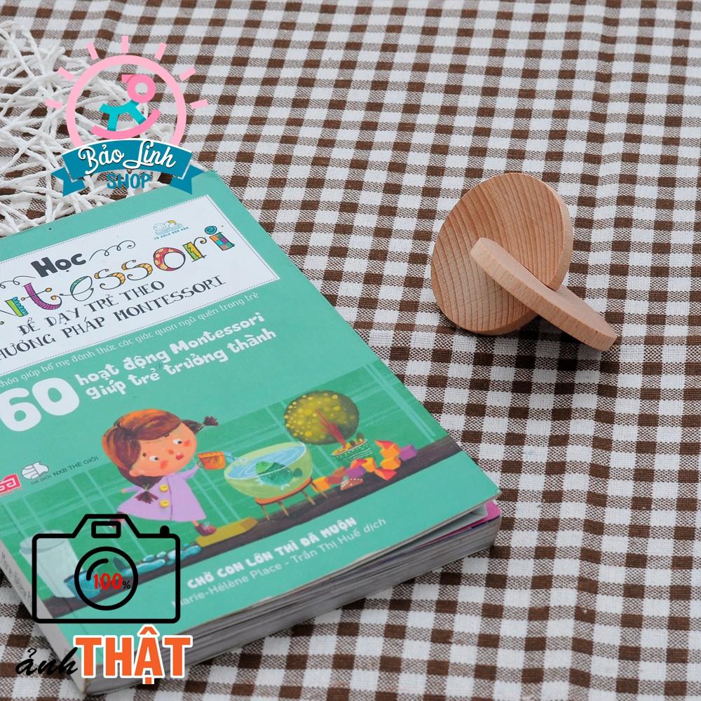 Xúc xắc 2 đĩa Montessori| Đồ chơi cho trẻ sơ sinh