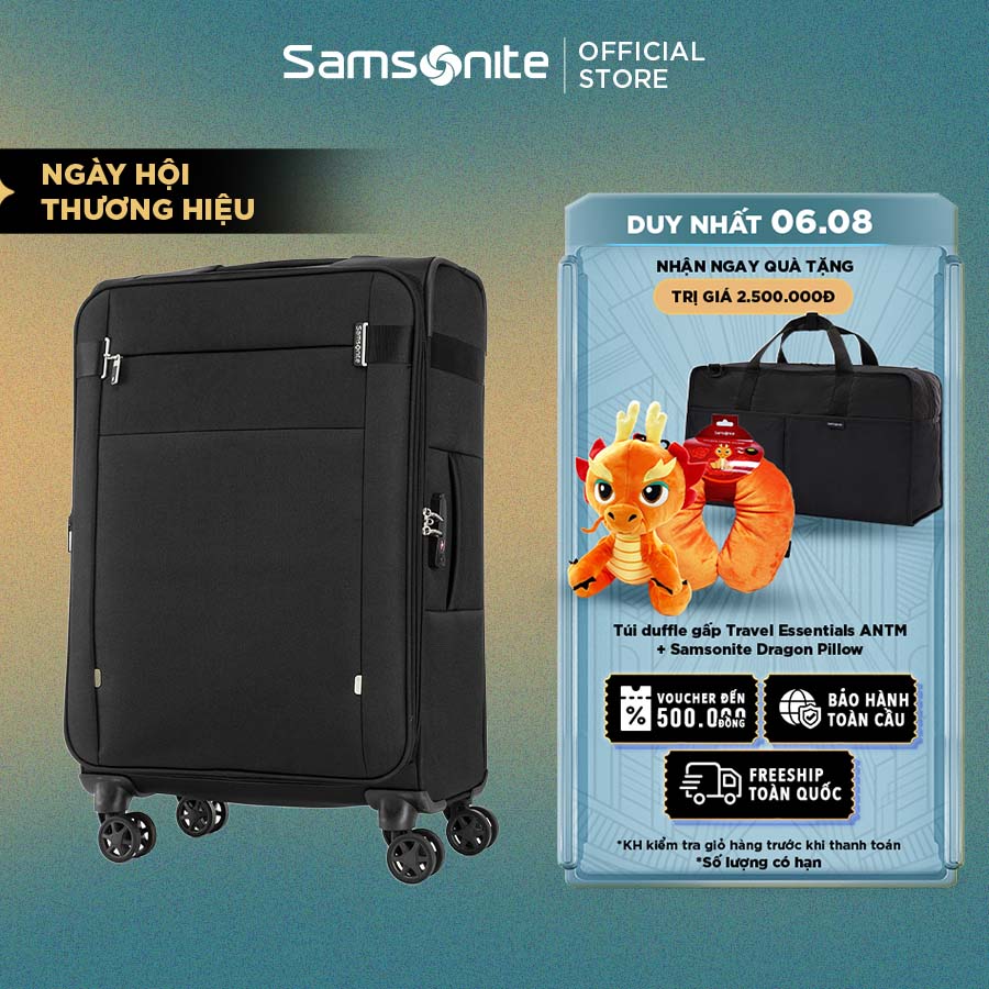 [Tặng Gối rồng du lịch] Vali kéo Samsonite CityBoost Spinner EXP