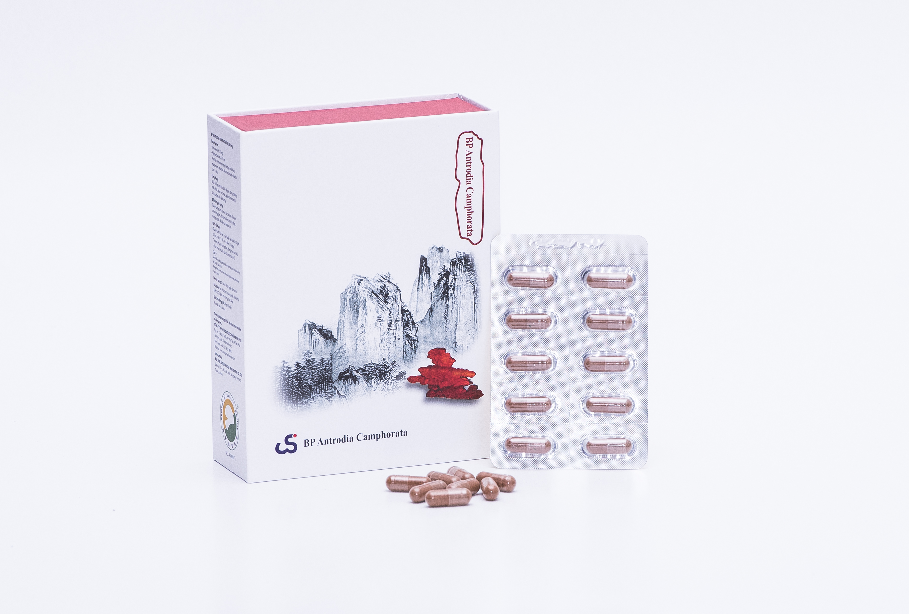 Viên Uống Nấm Chương Chi Đỏ BP ANTRODIA CAMPHORATA , Hỗ Trợ Bệnh Nhân Ung Thư, Rối Loạn Chức Năng Gan, Tăng Cường Miễn Dịch, Tăng Sức Đề Kháng
