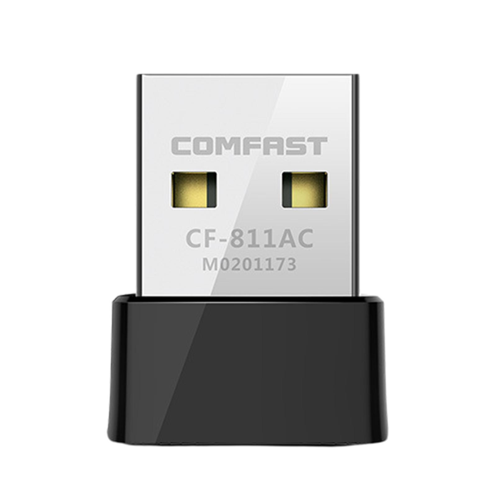 Mini USB 2.0 WiFi  Dual Band  650Mbps Network Card WiFi Receiver