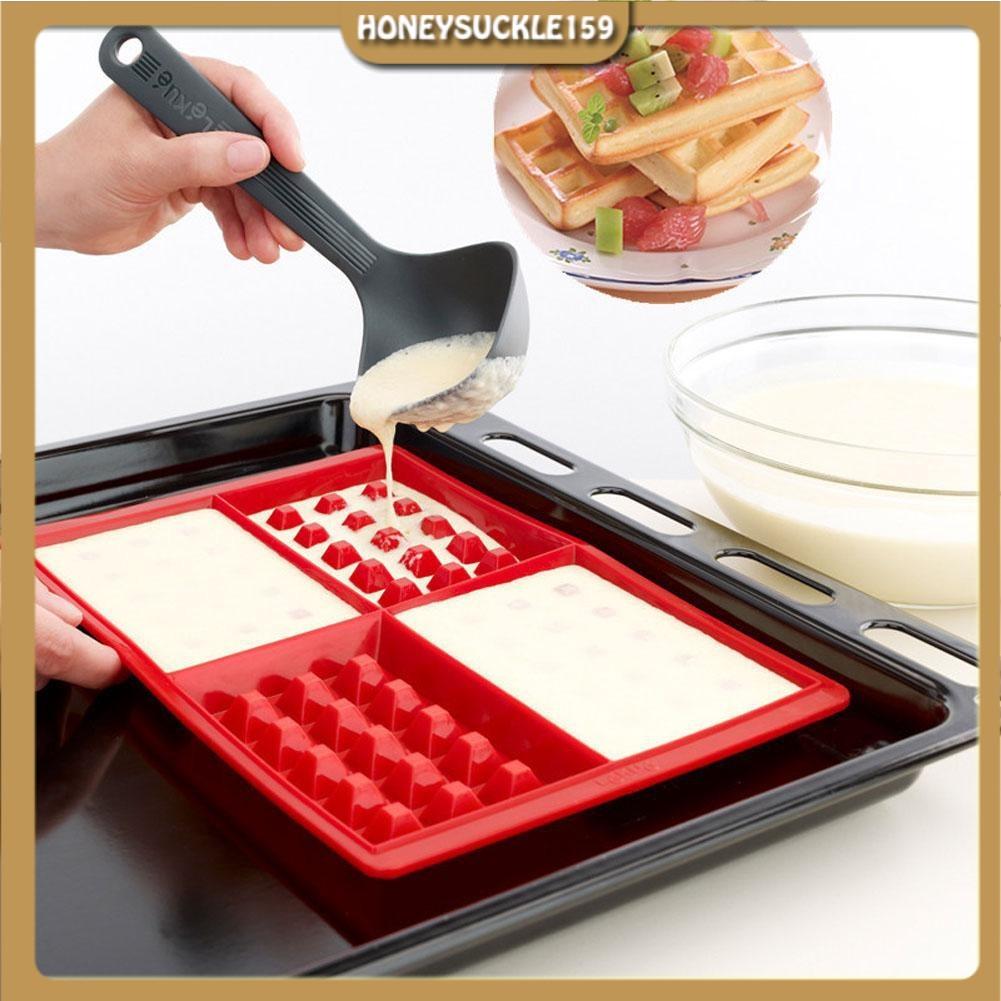 Khuôn Silicone Bánh quế Cookie/Cavity Bánh quế Sôcôla/Pan Baking Mold Donut Maker