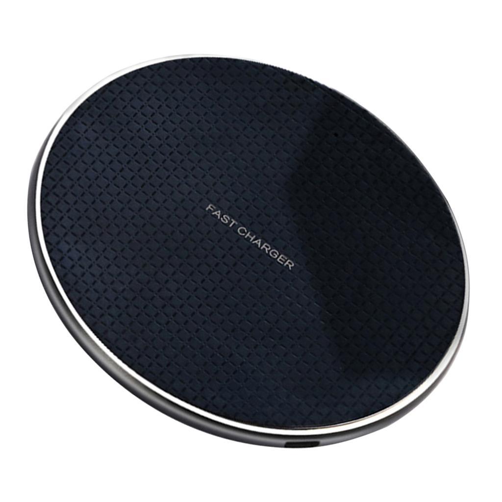 Wireless K8 Fast 10W Charger for XR X S10 S9 S8+ - , 101x6.6mm Black