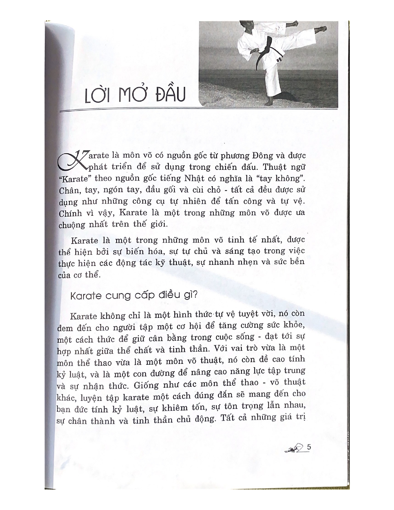 Hướng dẫn tập luyện Karate bằng hình ảnh
