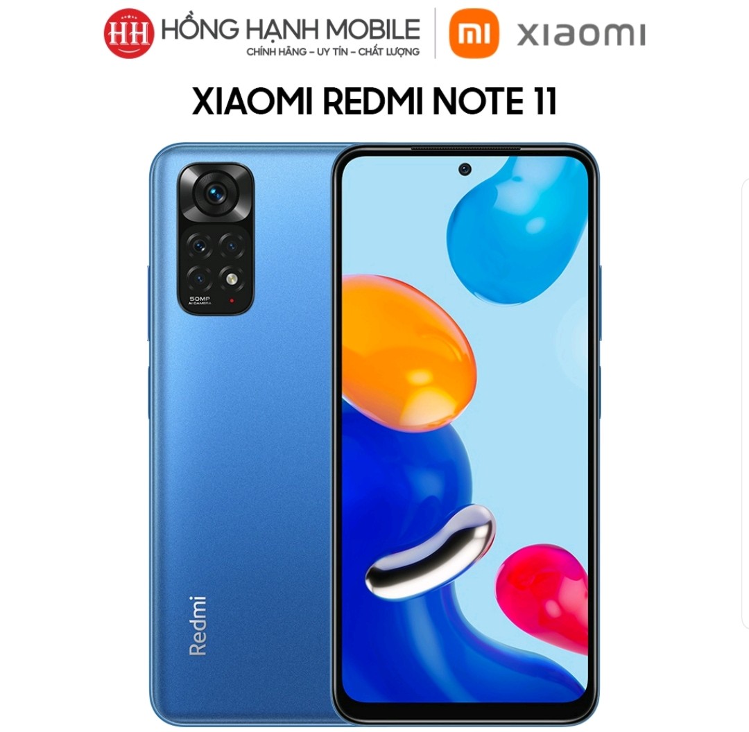 Điện Thoại Xiaomi Redmi Note 11 4GB/64GB - Hàng Chính Hãng