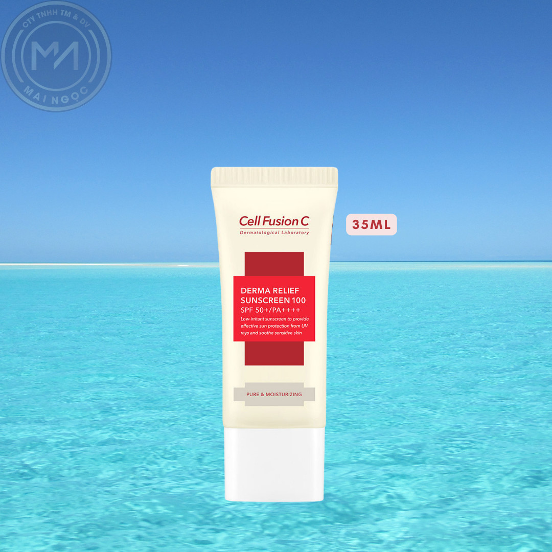 Kem Chống Nắng Cho Da Nhạy Cảm Cell Fusion C Derma Relief Suncreen 100 SPF 50+/PA