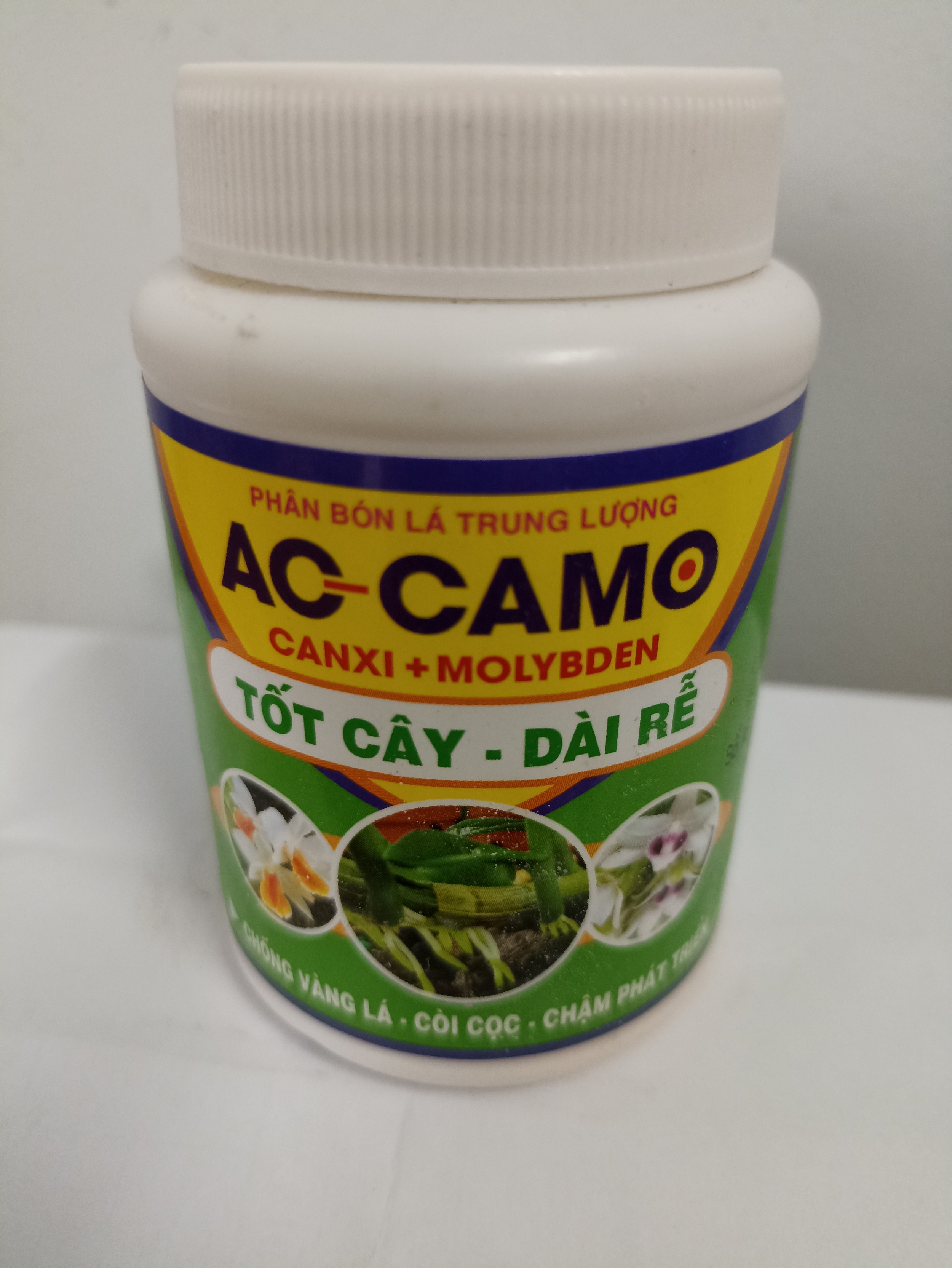 Phân bón lá AC - CAMO bổ sung Ca +Molybden tốt cây dài rễ - chai 100 gram