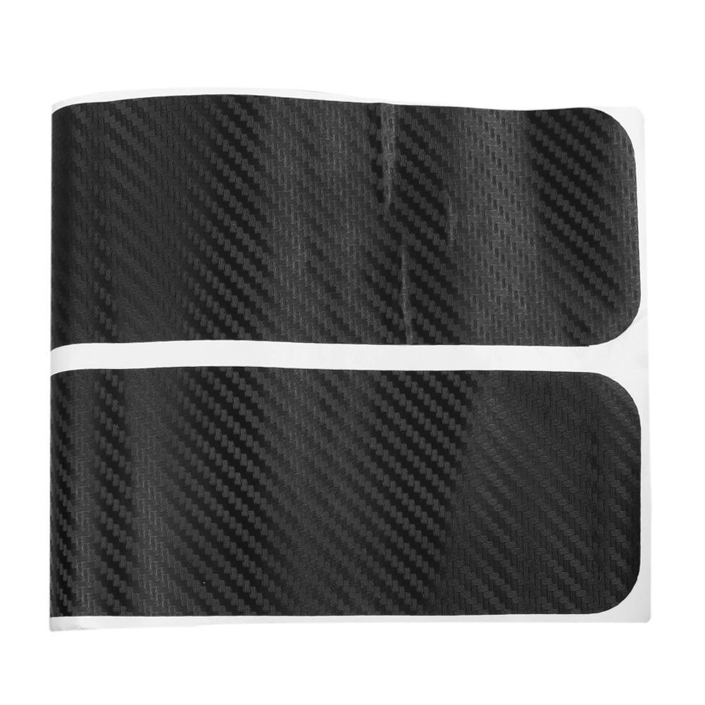 Set 4 Miếng Dán Bảo Vệ Viền Cửa Xe Hơi Họa Tiết Sợi Carbon Chống Va Chạm