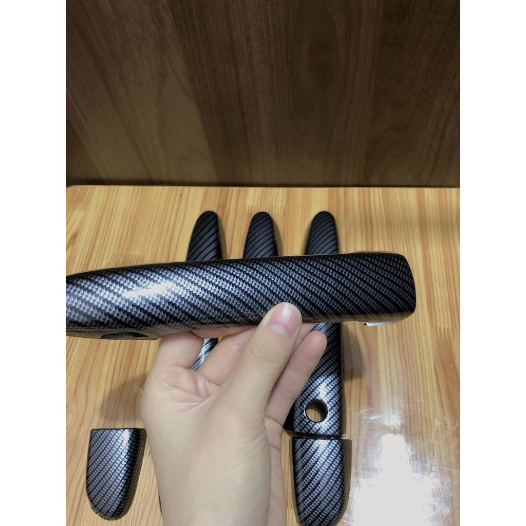 Ốp tay nắm, hõm, chén cửa CACBON xe MAZDA chất liệu CARBON cao cấp