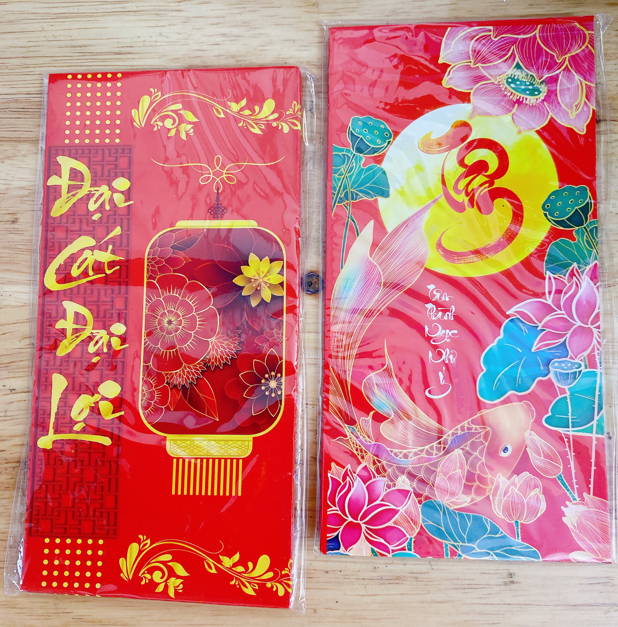 Bao Lì Xì Tết Đỏ Dày Dặn Mẫu Đẹp Phù Hợp Dùng Lì Xì Ngưới Lớn, Trẻ Nhỏ,…