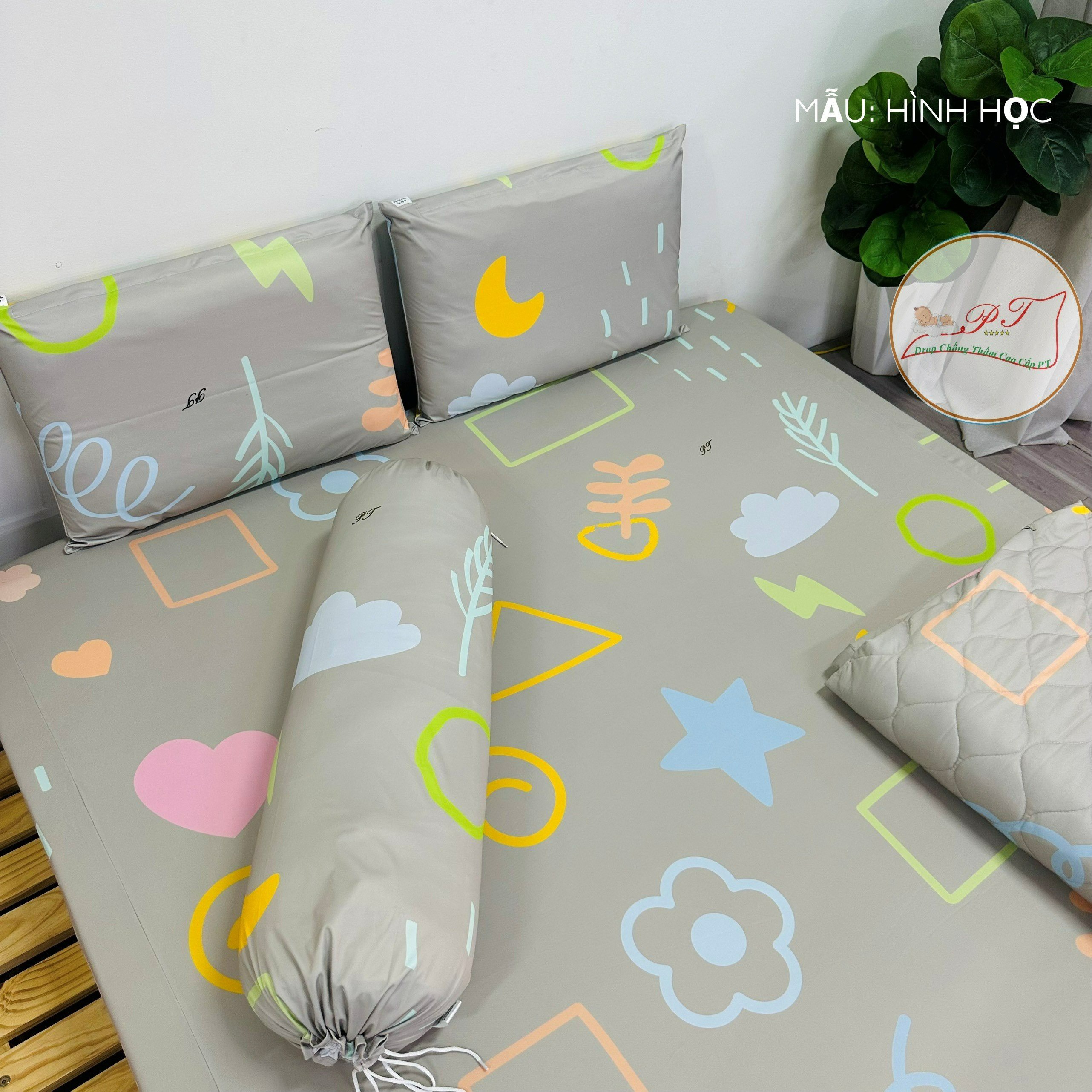 Ga Chống Thấm Cao Cấp PT Mẫu Họa Tiết Hình Học
