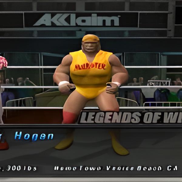 Đĩa Game Showdown: Legends of Wrestling PS2