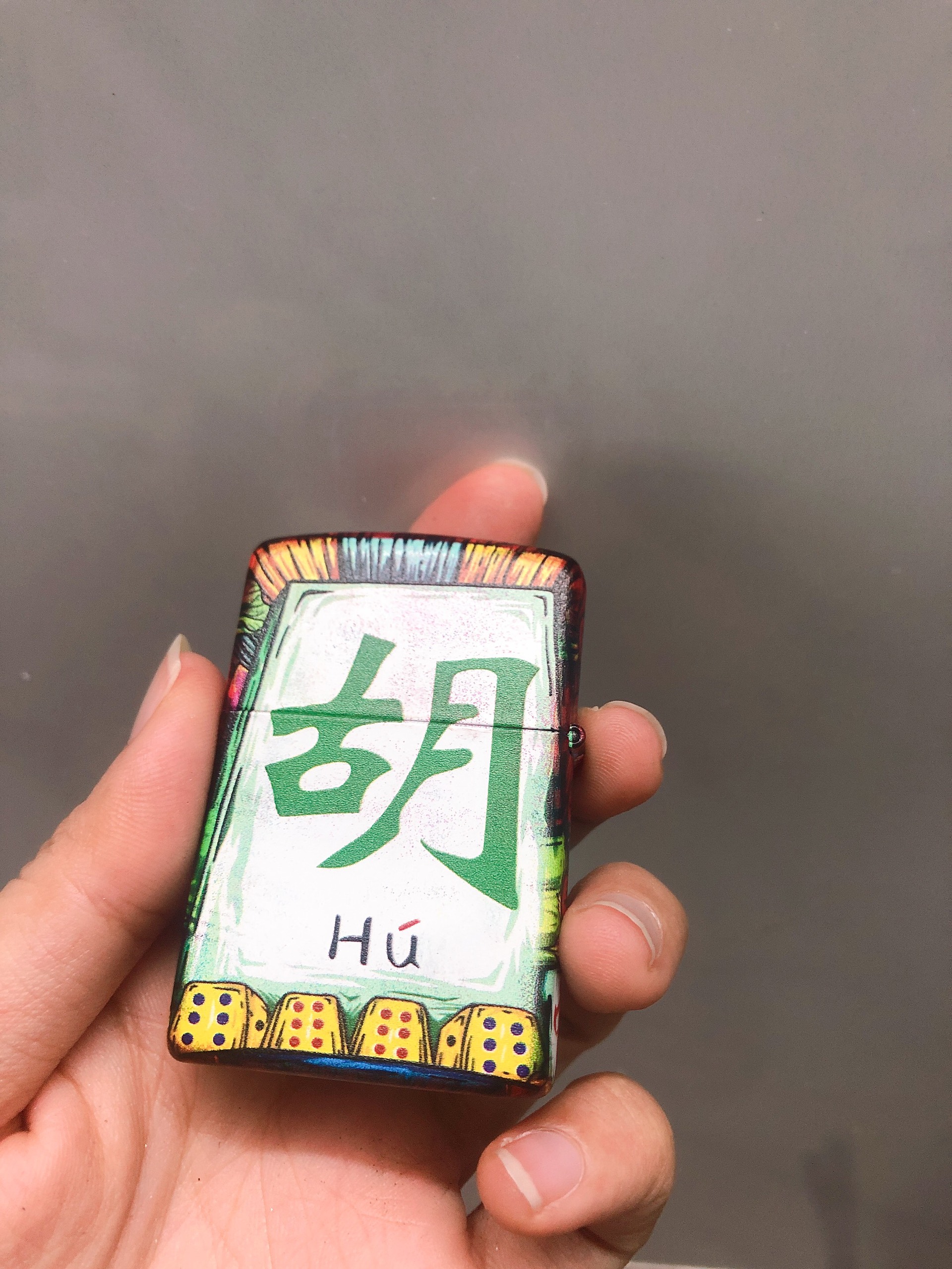 Hột Quẹt Bật Lửa phiên bản nhật hình chữ "Đỗ Thánh" H41 - xài xăng