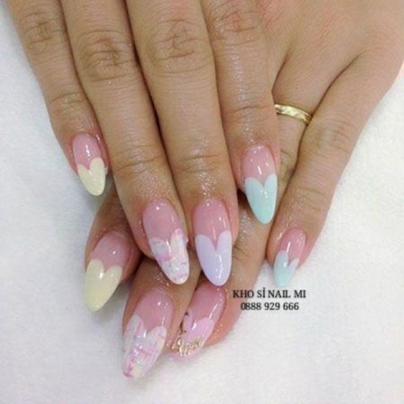 Bộ Dán Hỗ Trợ Vẽ Móng French Nail Sticker - C008 - Sẵn Hàng vip