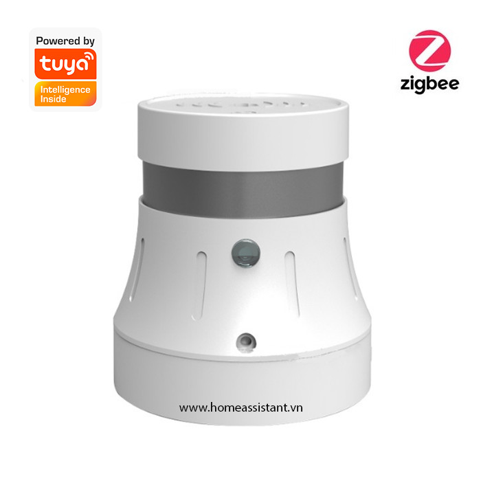 Đầu Báo Khói Cảnh Báo Hỏa Hoạn Zigbee 3.0 Tuya ZW04