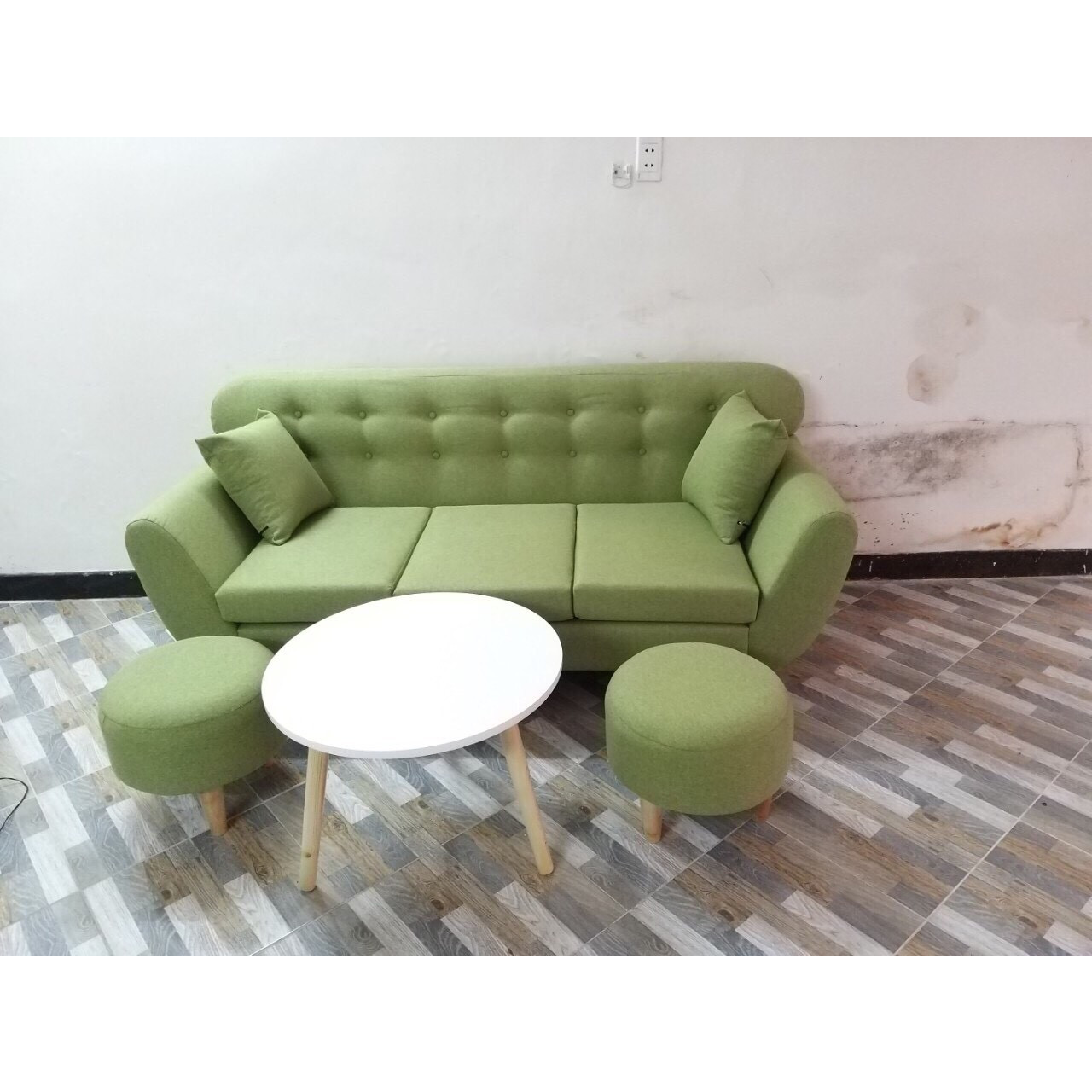 Bộ ghế sofa băng 1m9 phòng khách linco ssalon sopha