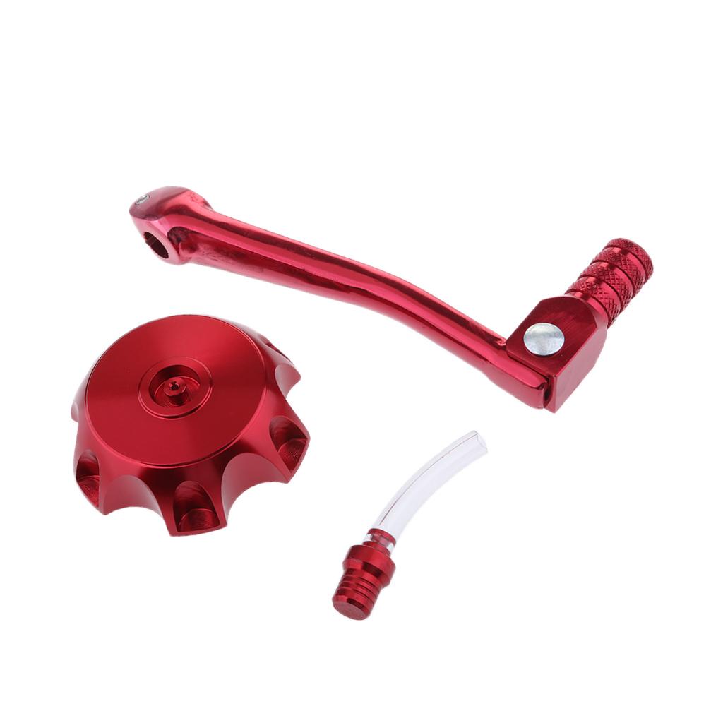 Gear Shifter Shift Lever Fuel Tank Cap for 110cc 125cc 150cc Pit Dirt Bike