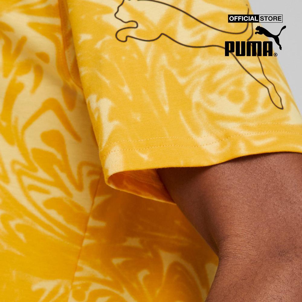 PUMA - Áo thun nam cổ tròn tay ngắn POWER Printed673397