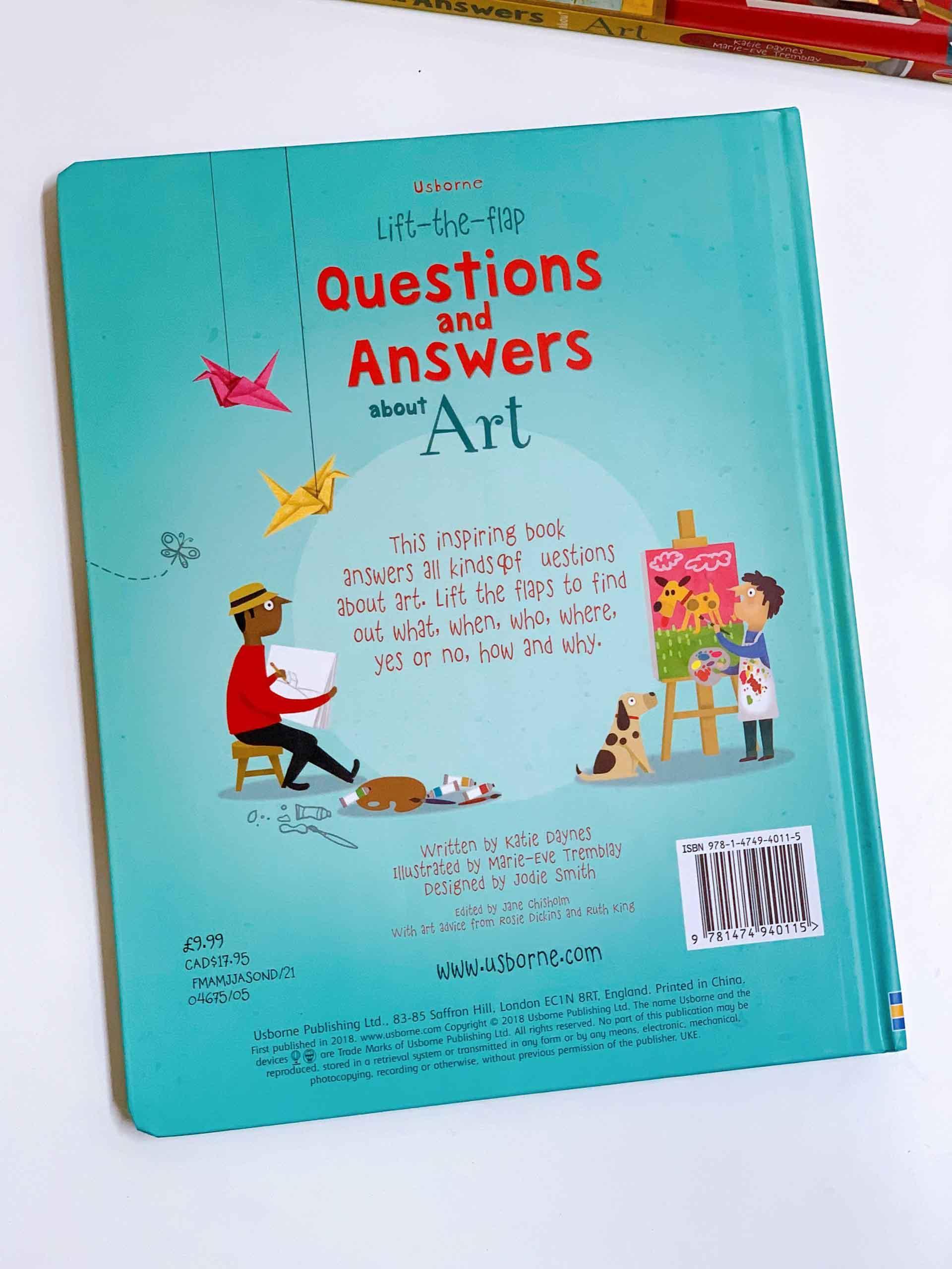 Lift-The-Flap Questions and Answers about Art