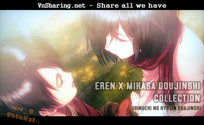 tấn công người khổng lồ - doujinshi eren x mikasa chapter 42 8