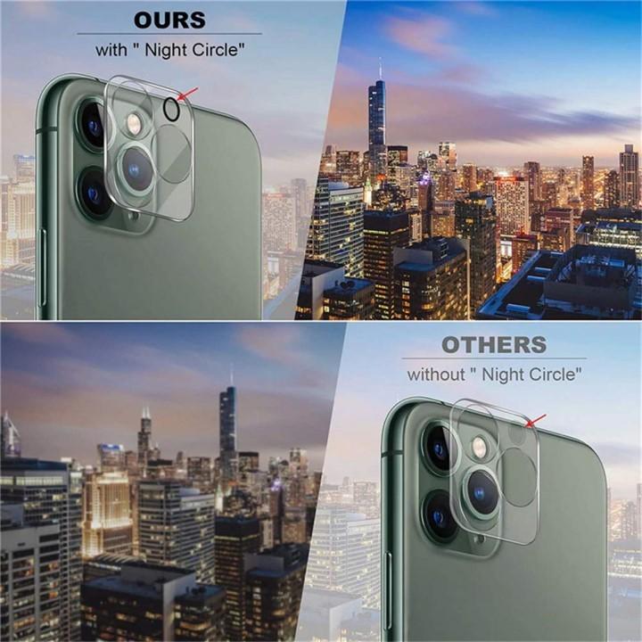 Kính Cường Lực Camera cho iPhone 11 12 13 14 Pro Max Mini Plus Full Bảo Vệ Toàn Diện Cụm Camera