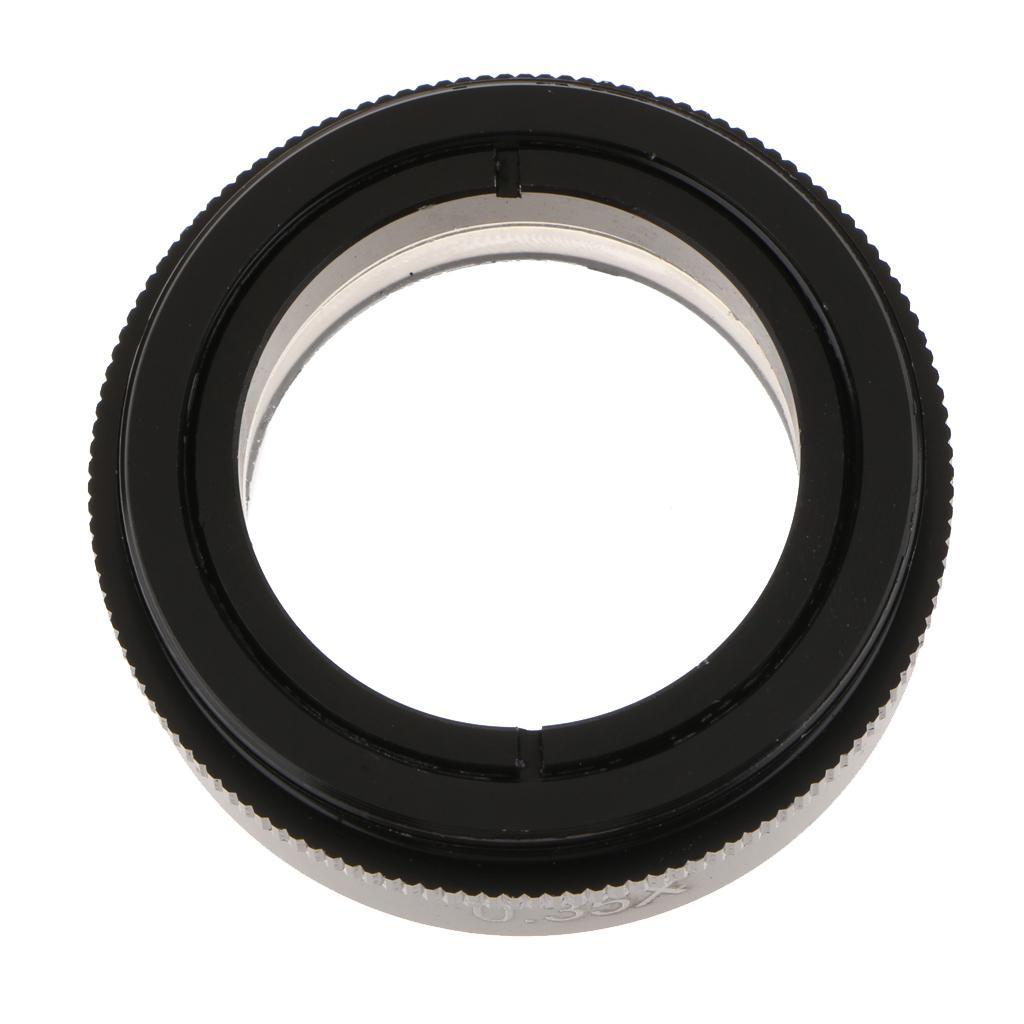 Auxiliary Objective Lens 0.35X for Monocular Digital Microscope Accessory