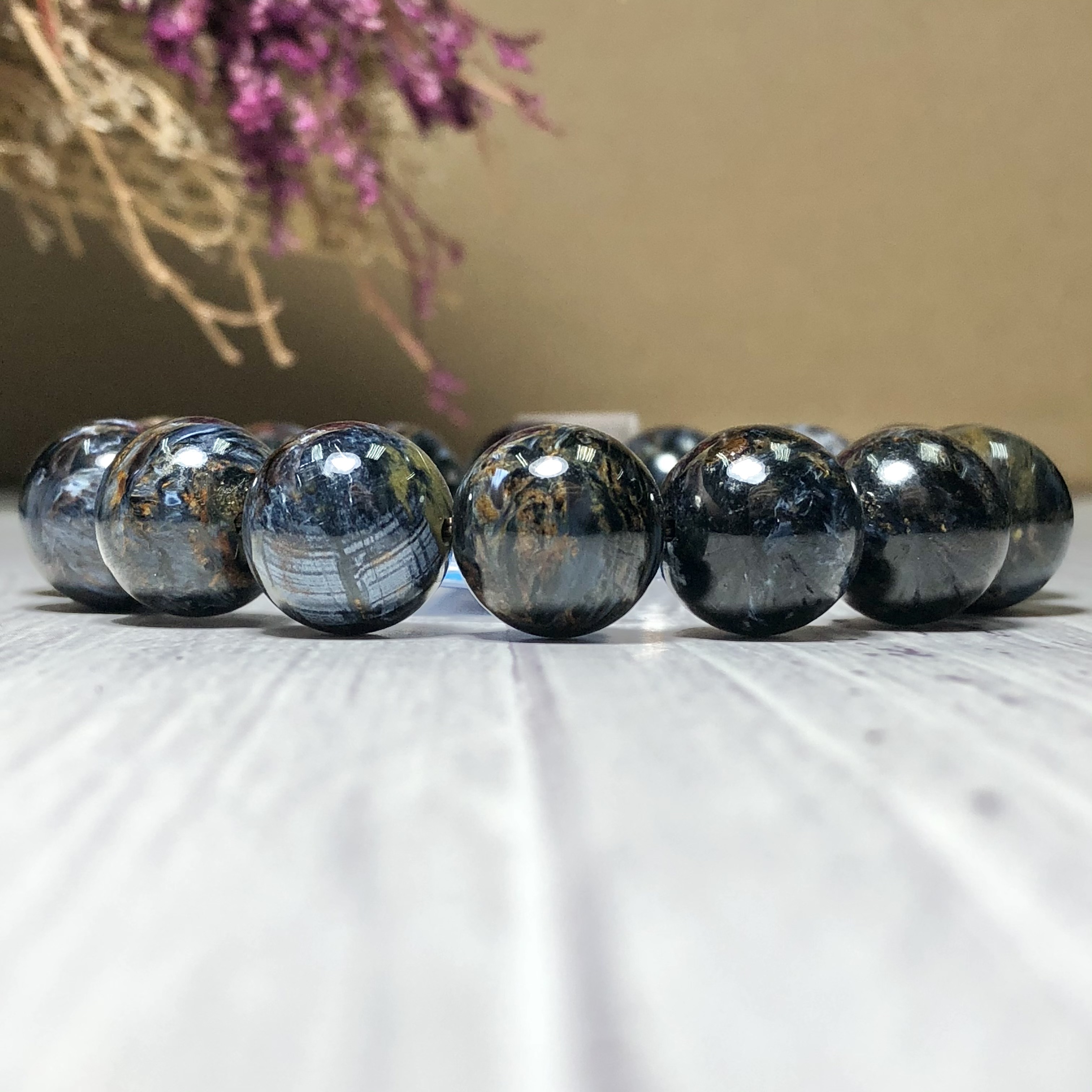 Vòng tay Giông Bão 14mm chuẩn 4A