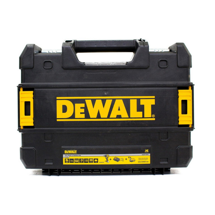 Combo Máy khoan cầm tay Dewalt DCD708P2-KR 18V/BL và Mũi khoan sắt Stanley STA50074B10 5.5MM HSS