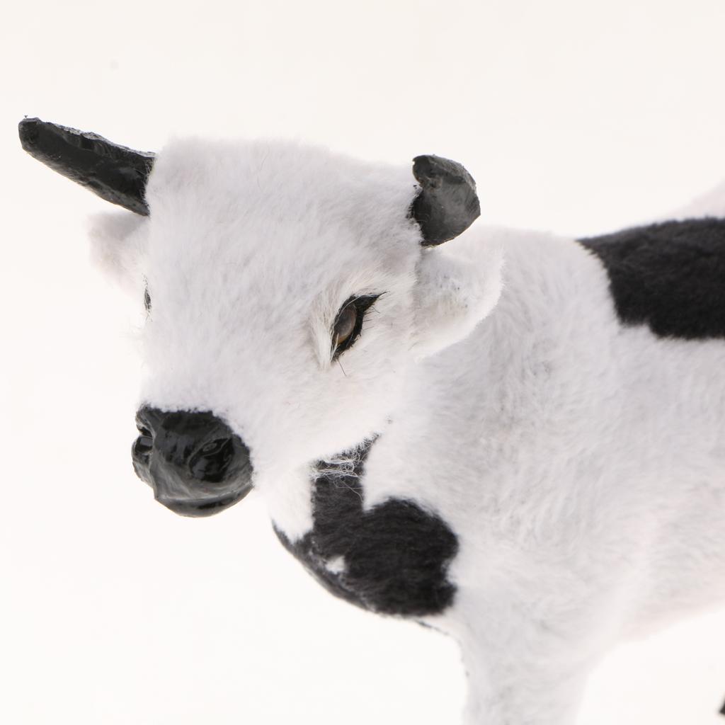 White and Black Decorative Garden Ornament Statue