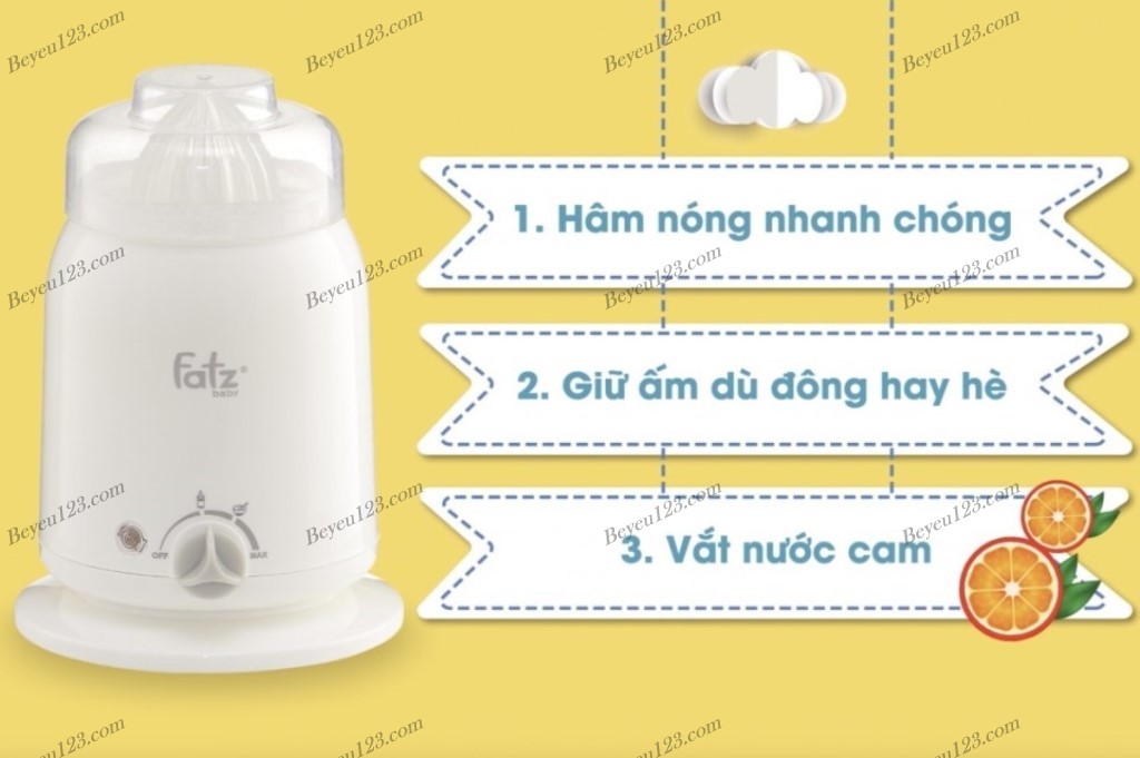 Máy hâm sữa Fatzbaby Mono 2 FB3002SL