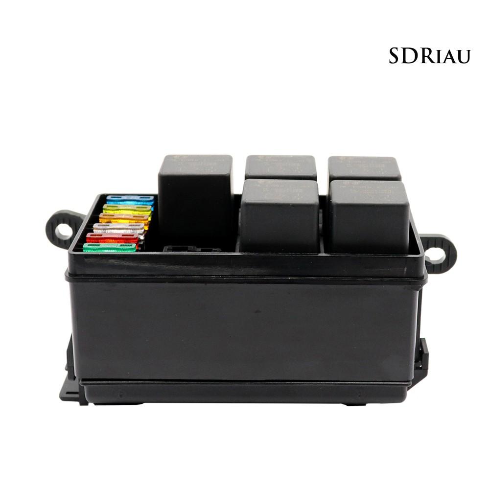 Hộp Cầu Chì 6 Chiều 12v Cho Xe Hơi