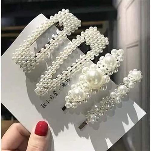 Set 4 Kẹp Tóc Siêu Xinh Phong Cách Hàn Quốc