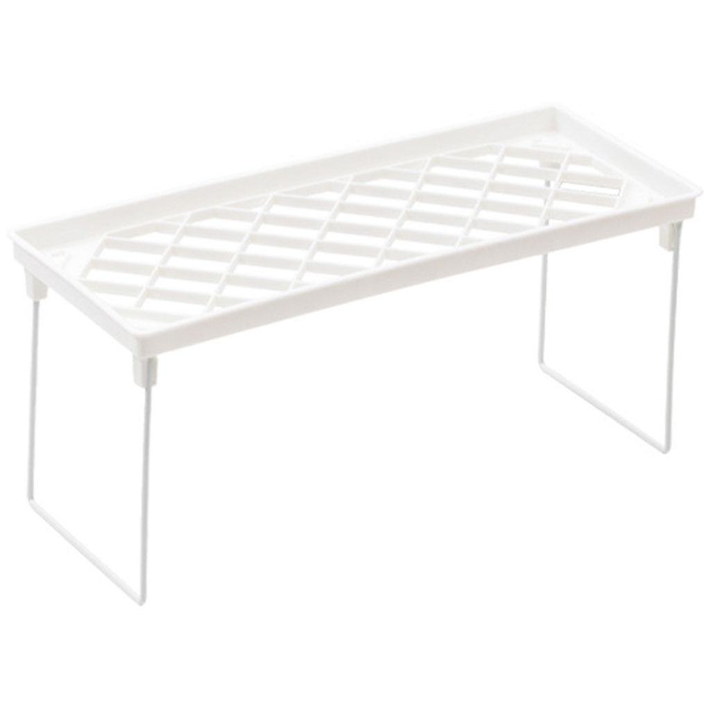 Bathroom Organizer Kitchen Utility Storage Rack Shelf Divider Makeup Home S