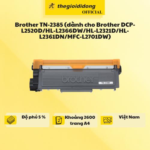 Hộp mực Brother TN-2385 (HLL23xx/DCPL25xx/MFCL27xx) - Hàng Chính Hãng