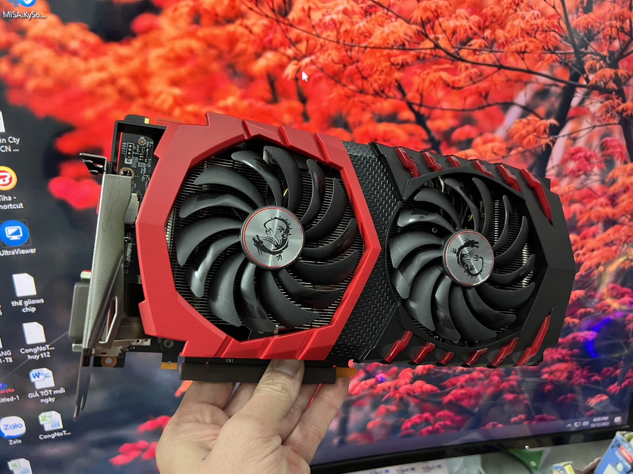 VGA MSI NVIDIA GTX 1070 GAMING X 8GB/2FAN - HÀNG CHÍNH HÃNG