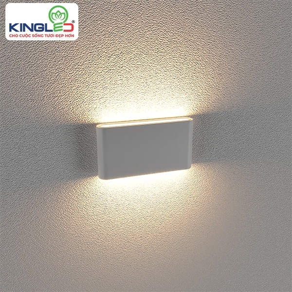 ĐÈN LED GẮN TƯỜNG NGOÀI TRỜI 12W (LWA8011-M) KINGLED