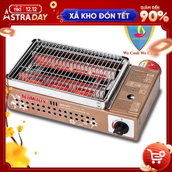 Bếp nướng gas hồng ngoại Namilux NA-24N - HÀNG CHÍNH HÃNG NAMILUX