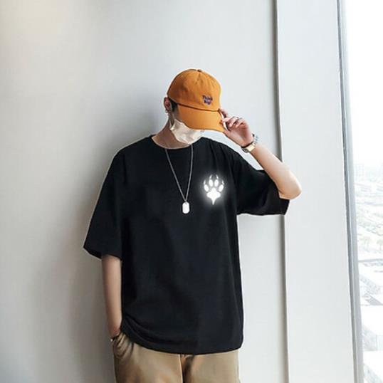 Áo Thun Phản Quang Nam Nữ In hình SILVER WOLF , áo chất, đi đêm, đi phượt bao ngầu, nhìn đã mắt