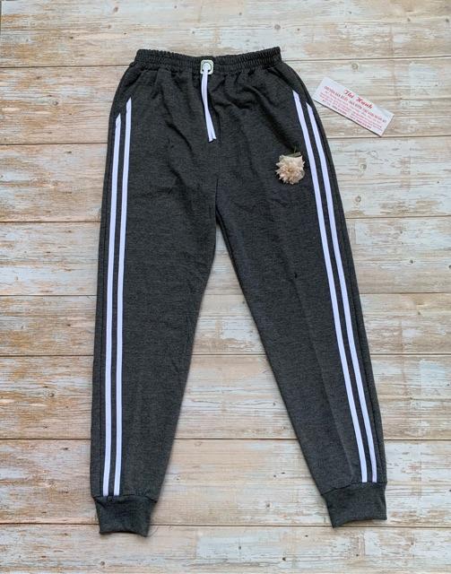 Quần jogger 2 sọc nữ - quần thể thao nữ- quần thu đông ấm áp