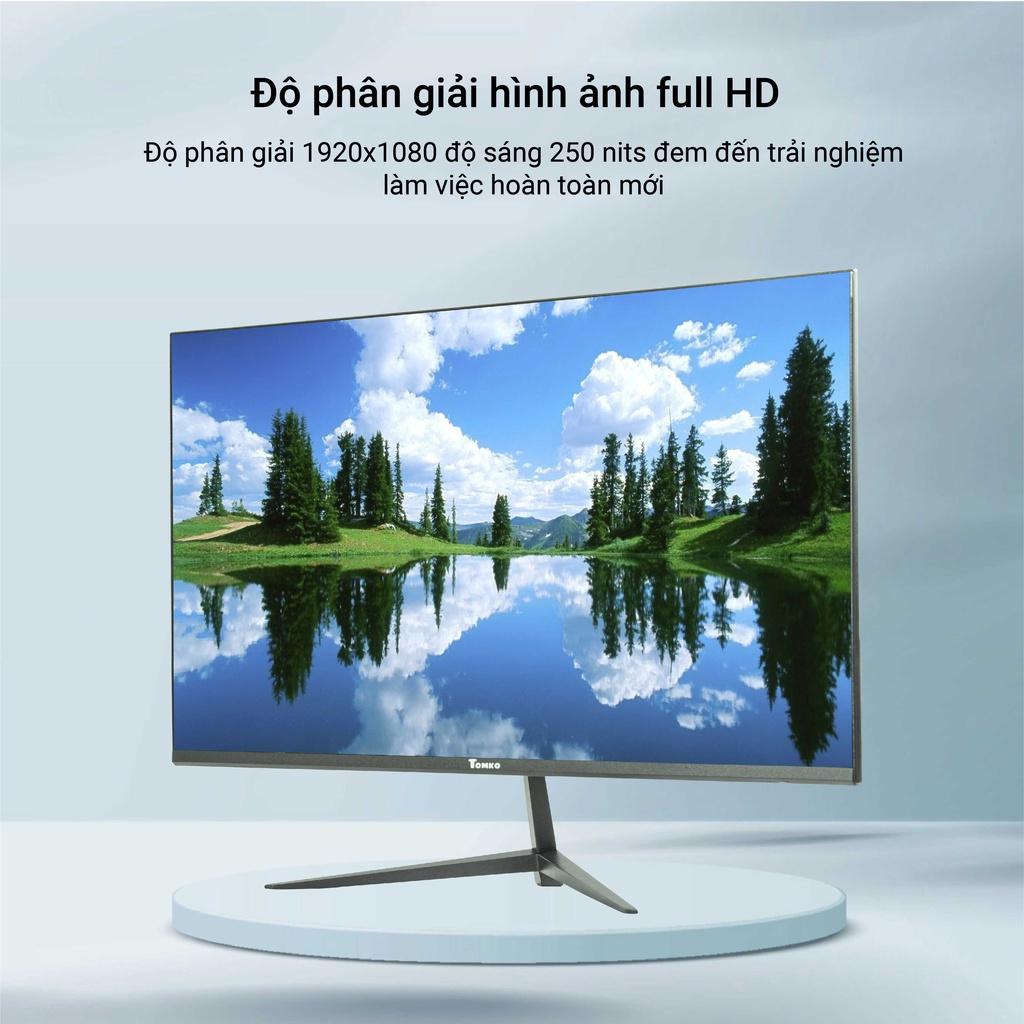 Màn hình máy tính Tomko T2421F 24 inch full viền IPS 75Hz – Siêu chất lượng - Hàng Chính Hãng Tomko