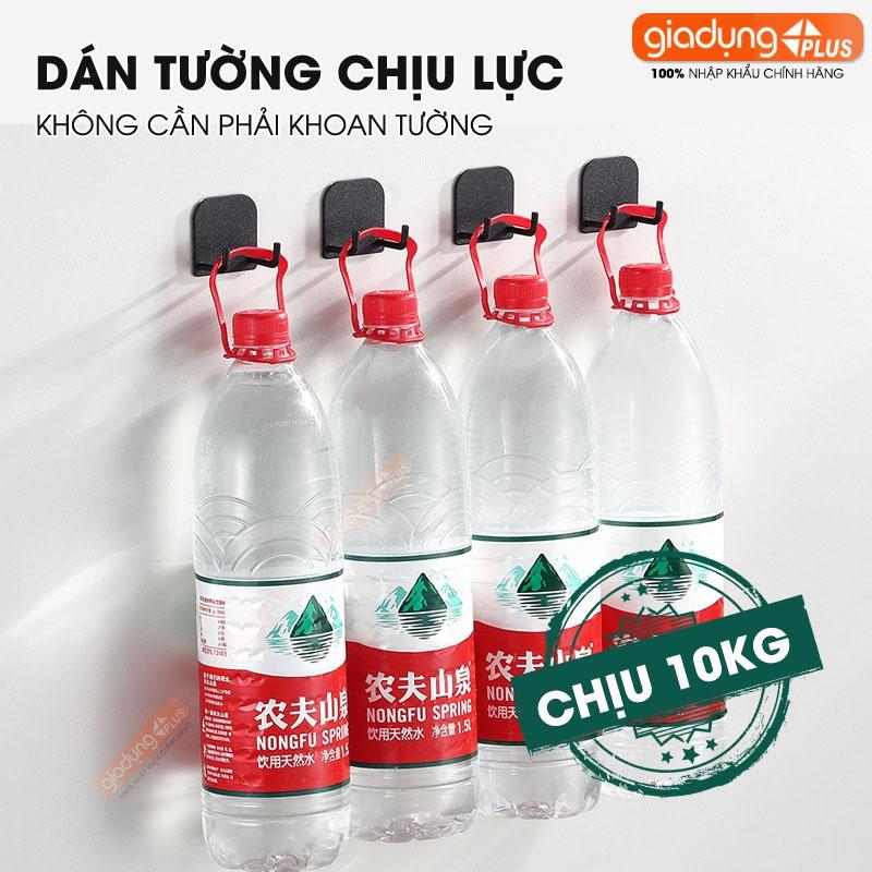 Móc dán inox dán tường siêu chịu lực, không cần khoan tường để treo đồ đa năng cho gia đình